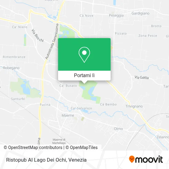Mappa Ristopub Al Lago Dei Ochi