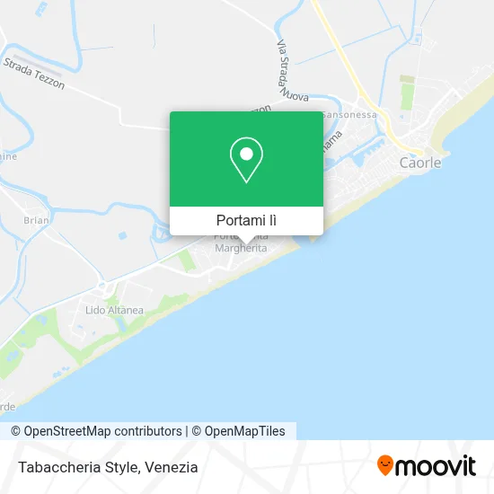Mappa Tabaccheria Style