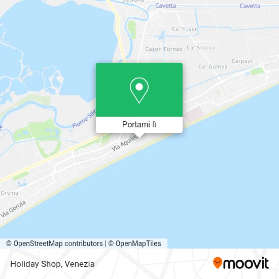 Mappa Holiday Shop