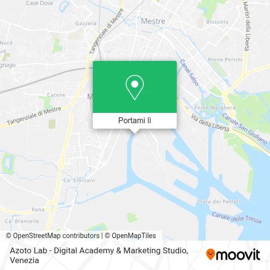 Mappa Azoto Lab - Digital Academy & Marketing Studio