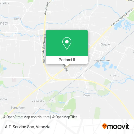 Mappa A.F. Service Snc