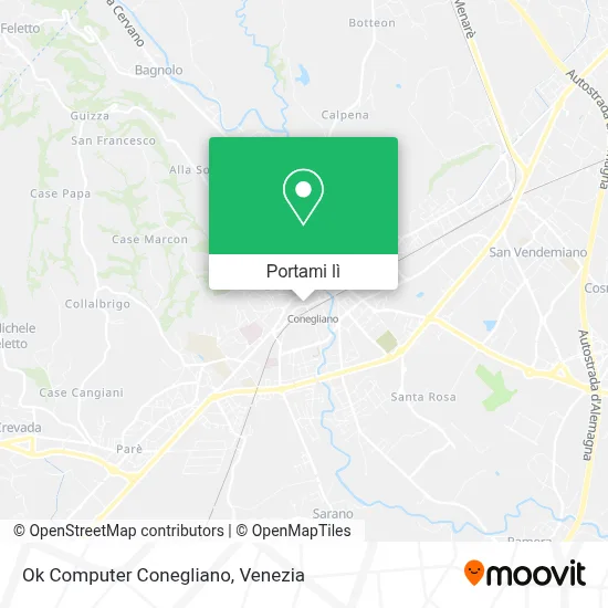 Mappa Ok Computer Conegliano