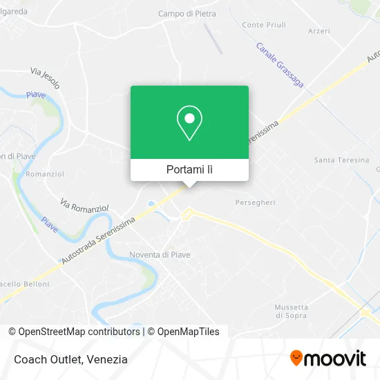 Mappa Coach Outlet