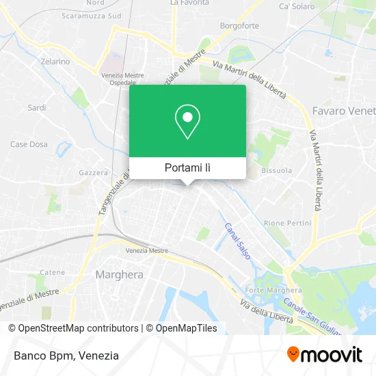 Mappa Banco Bpm
