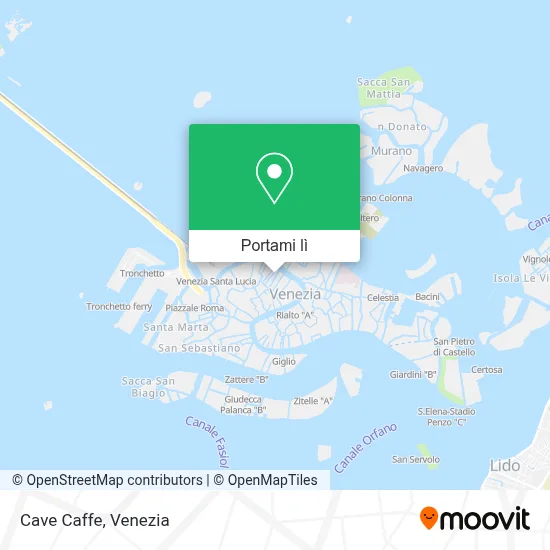 Mappa Cave Caffe