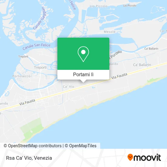 Mappa Rsa Ca' Vio