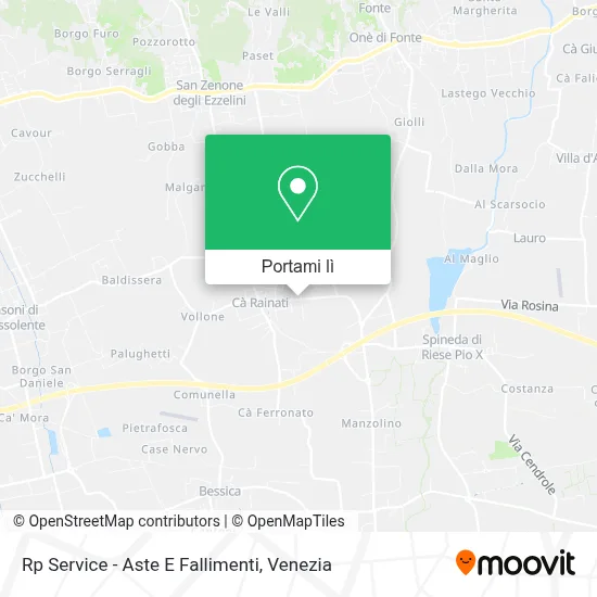 Mappa Rp Service - Aste E Fallimenti