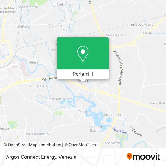 Mappa Argos Connect Energy
