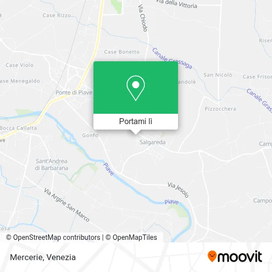 Mappa Mercerie