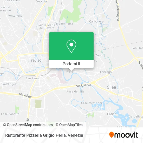 Mappa Ristorante Pizzeria Grigio Perla