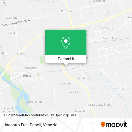 Mappa Incontro Fra I Popoli