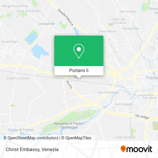 Mappa Christ Embassy