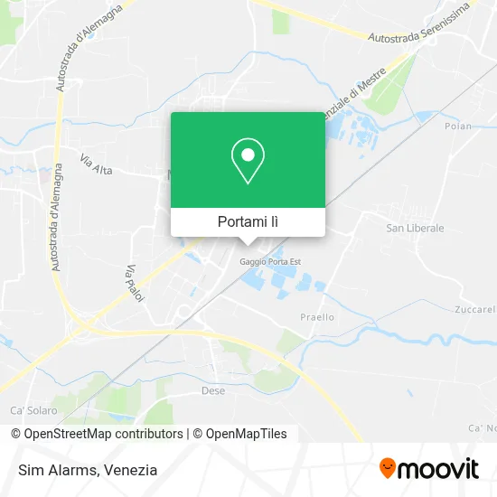 Mappa Sim Alarms