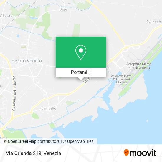 Mappa Via Orlanda 219