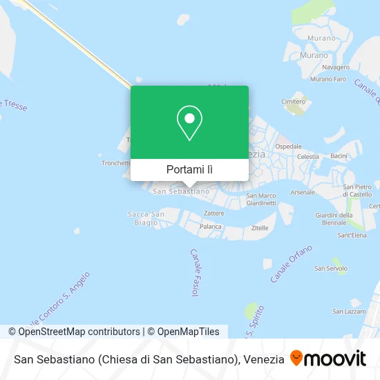 Mappa San Sebastiano (Chiesa di San Sebastiano)