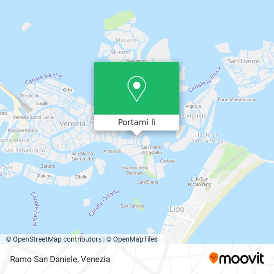 Mappa Ramo San Daniele