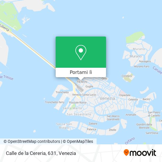 Mappa Calle de la Cereria, 631