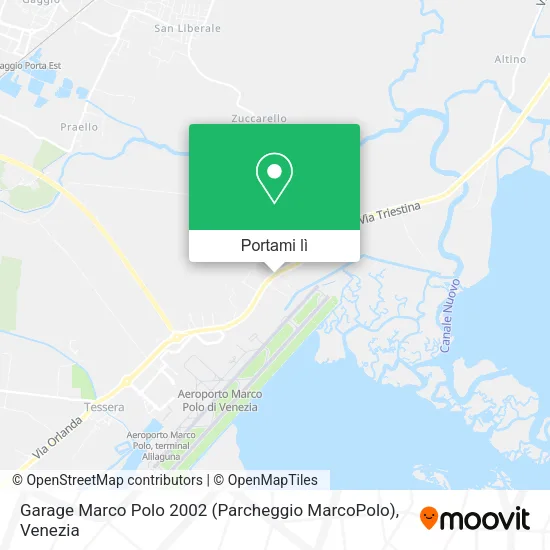 Mappa Garage Marco Polo 2002 (Parcheggio MarcoPolo)