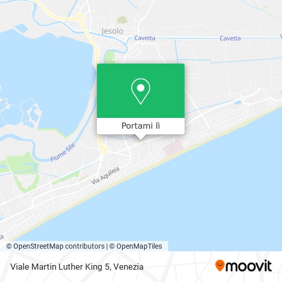 Mappa Viale Martin Luther King 5