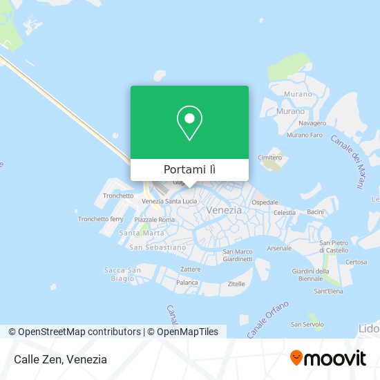 Mappa Calle Zen