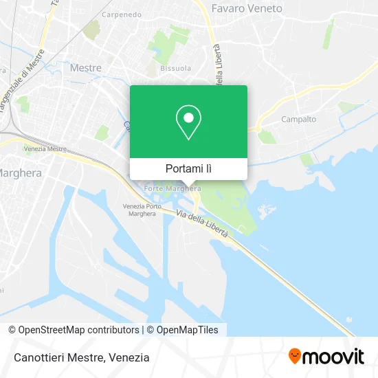 Mappa Canottieri Mestre