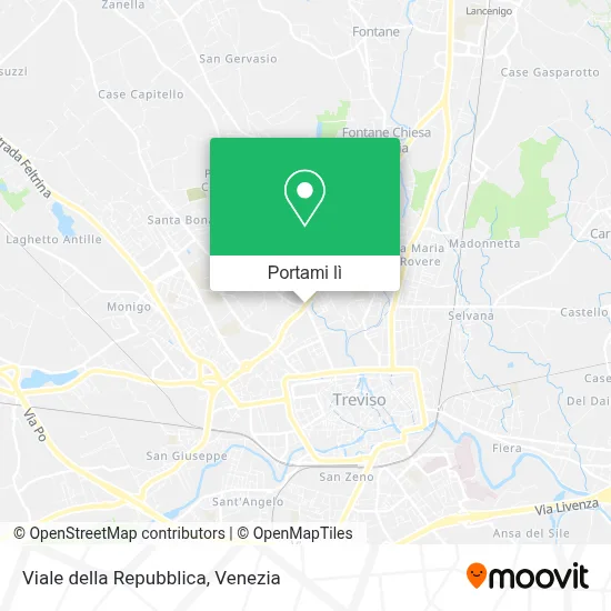 Mappa Viale della Repubblica