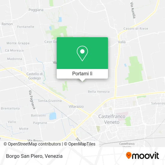 Mappa Borgo San Piero
