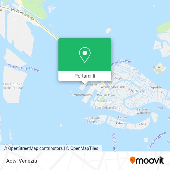 Mappa Actv