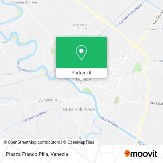 Mappa Piazza Franco Pilla