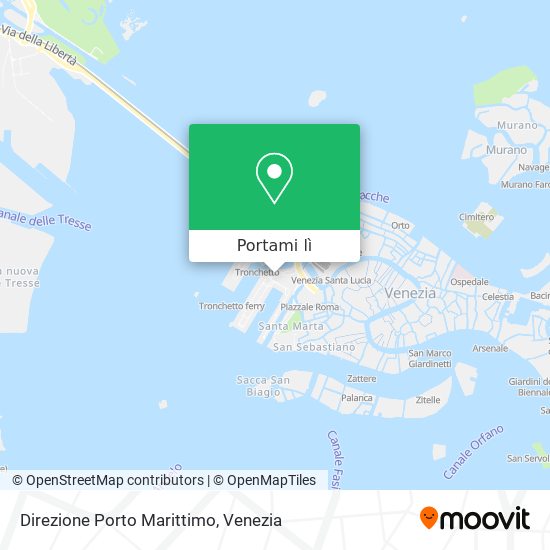 Mappa Direzione Porto Marittimo