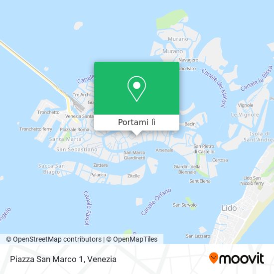 Mappa Piazza San Marco  1