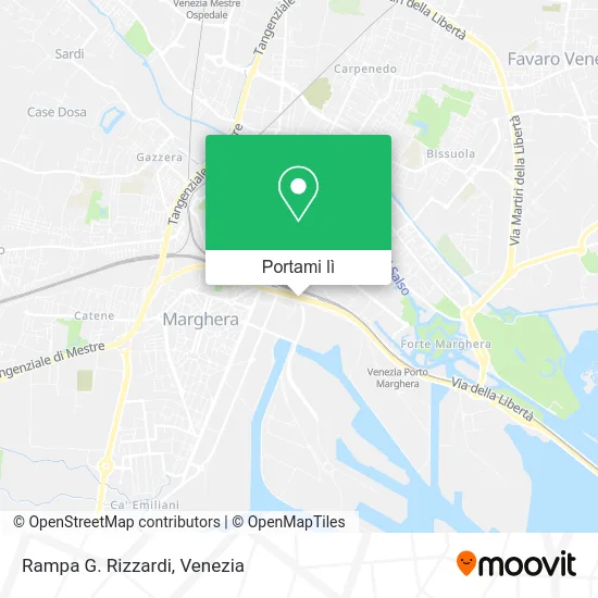 Mappa Rampa G. Rizzardi