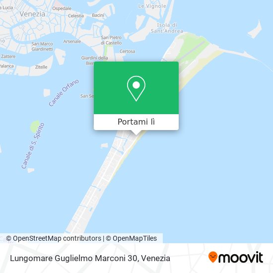 Mappa Lungomare Guglielmo Marconi  30