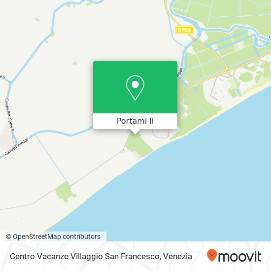 Mappa Centro Vacanze Villaggio San Francesco