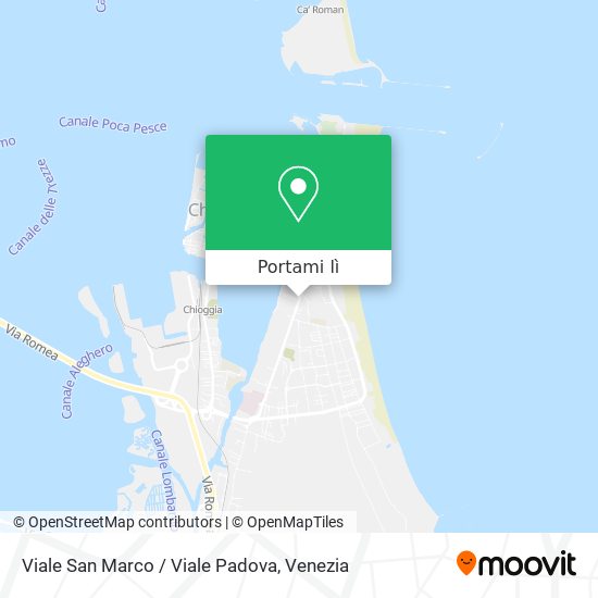 Mappa Viale San Marco / Viale Padova