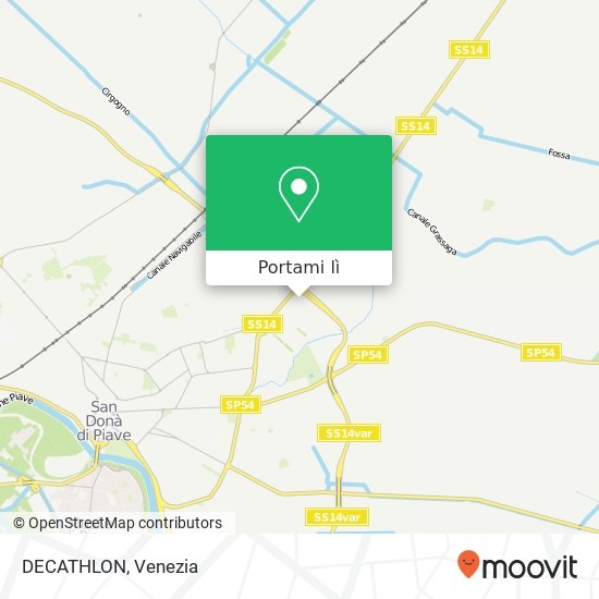 Mappa DECATHLON