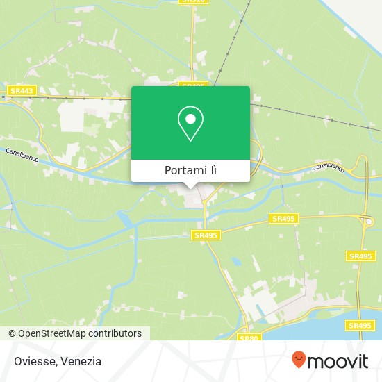 Mappa Oviesse, Piazzale Rovigno, 1 45011 Adria
