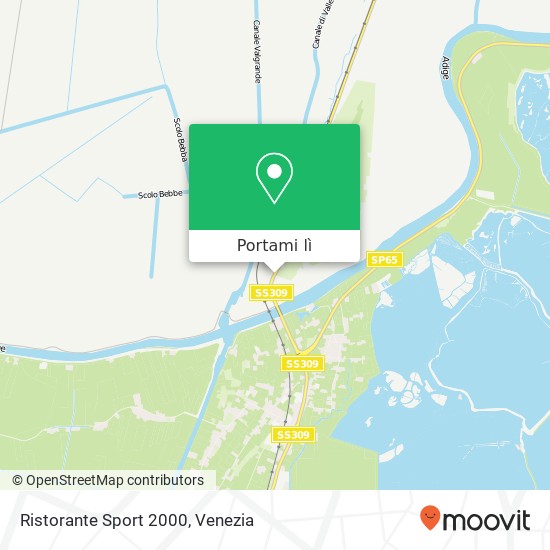 Mappa Ristorante Sport 2000, Strada Statale Romea, 33 30015 Chioggia