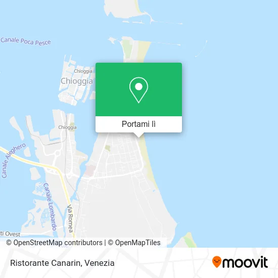 Mappa Ristorante Canarin