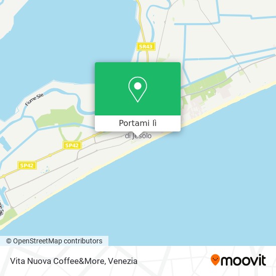 Mappa Vita Nuova Coffee&More