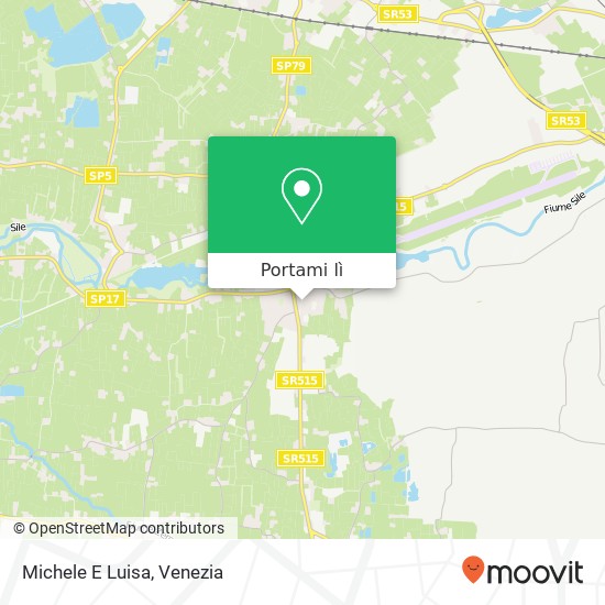 Mappa Michele E Luisa, Via Guglielmo Marconi, 9 31055 Quinto di Treviso