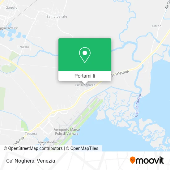 Mappa Ca' Noghera