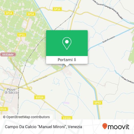 Mappa Campo Da Calcio "Manuel Mironi"
