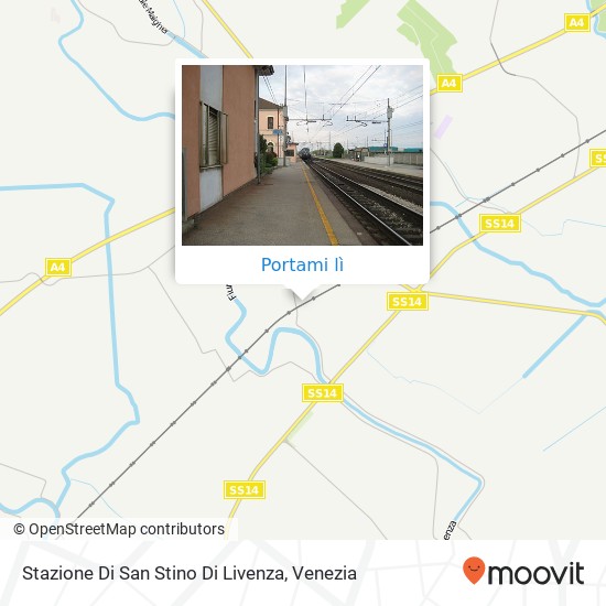 Mappa Stazione Di San Stino Di Livenza