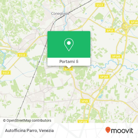 Mappa Autofficina Parro