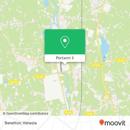 Mappa Benetton