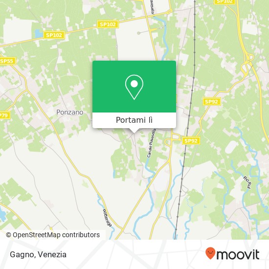 Mappa Gagno