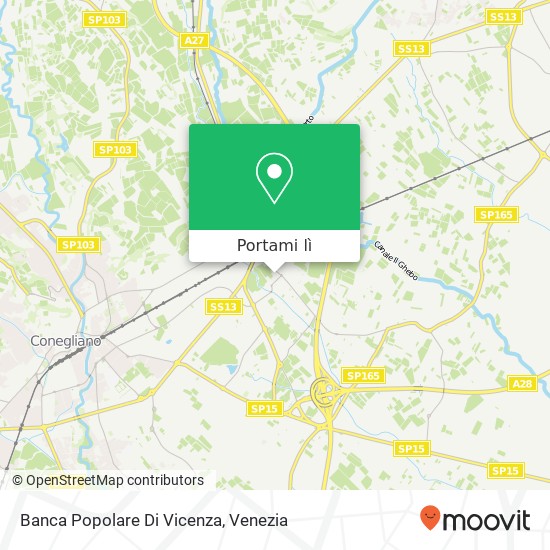 Mappa Banca Popolare Di Vicenza