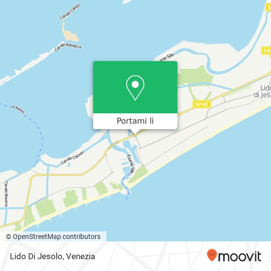 Mappa Lido Di Jesolo