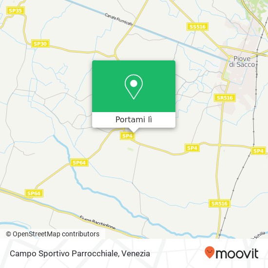 Mappa Campo Sportivo Parrocchiale